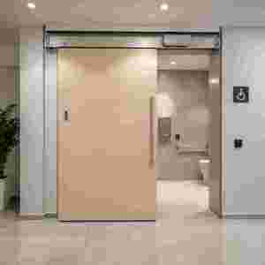 Großhandel Maßgefertigte Industrielle Krankenhaus Hermetische Reinraum Automatische Schiebetür <span class=keywords><strong>F</strong></span> - Product Image 1