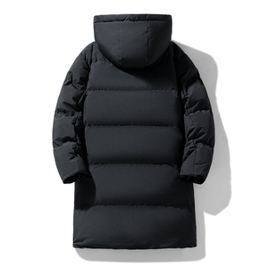 Logo personnalisé. Nouvelle tendance : veste matelassée à capuche pour couples, en coton, pour hommes, de marque, épaissie. - Product Image 2