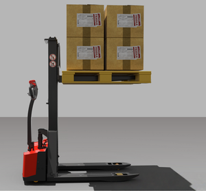 Hochwertiger 1,5T Elektro-Hubwagen mit Doppelfunktion 24V/40Ah Li-Ionen-Maststapler Polyurethan-Reifen ZOOYA ZYE151M <span class=keywords><strong>High</strong></span> - Product Image 1