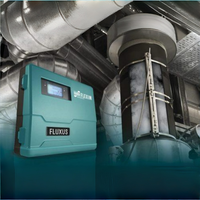 Appareil de mesure du débit de gaz Emerson Flexim FLUXUS G631, débitmètre ultrasonique portable