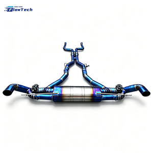 Système d'échappement arrière FlowTech Titanium Valvetronic pour X7 M50i, son sportif robuste et optimisation de la puissance. - Product Image 3