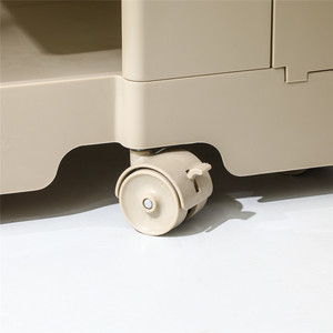 Bắc Âu không gian nhỏ đồ nội thất đa chức năng ABS đầu giường đầu giường 2 3 tầng nhựa lưu trữ tủ cà phê sofa bên bảng - Product Image 6