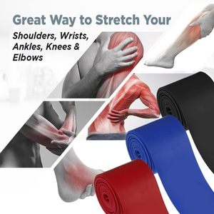 NQ thể thao kháng BĂNG BĂNG sửa chữa gói 2 đầy màu sắc Latex Workout cơ bắp xỉa ban nhạc nén phục hồi ban nhạc de resistancia - Product Image 3