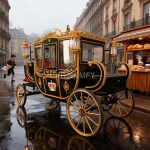 OEM Carrosse de mariage électrique Royal Cendrillon, véhicule de transport spécial, caravane de tourisme familial - Product Image 2