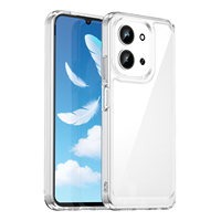 Coque de téléphone transparente pour Redmi 15C, nouvelles tendances, anti-rayures, fine, en TPU + acrylique 2 en 1, antichoc, pour Redmi 15C