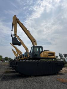 2025 nuevo precio de fábrica excavadora sobre orugas excavadora anfibia XE220GS precio barato para la venta - Product Image 4