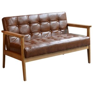 Set di Divani e Tavoli in Legno Massello per Ristoranti e Caffetterie in Stile Nordico Minimalista - Product Image 5