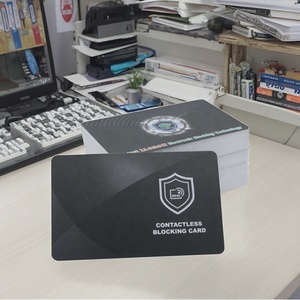 شعار مخصص مطبوع ، Mhz آمن NFC Mini Tag CR80 حجب RFID PVC PET مواد ورقية مقاومة للماء نموذج ISO للاستخدام الفندقي - Product Image 5