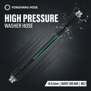 Tuyaux de lavage haute pression durables en <span class=keywords><strong>PVC</strong></span> et caoutchouc YONG HANG, modèle <span class=keywords><strong>PVC</strong></span>-02, norme DIN/ANSI - Product Image 5