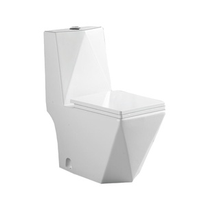 Ensemble <span class=keywords><strong>WC</strong></span> en céramique blanche de style moderne, sanitaire deux pièces avec accessoires de réservoir <span class=keywords><strong>d</strong></span>'<span class=keywords><strong>eau</strong></span> à <span class=keywords><strong>d</strong></span>éblocage <span class=keywords><strong>pour</strong></span> la salle de bain, <span class=keywords><strong>cuvette</strong></span> de toilette - Product Image 1