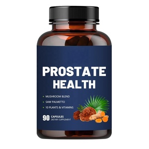Prostaatkapsules Saw Palmetto Paddenstoelenmengsel Calcium voor Volwassen Mannen - Verbetert de Immuniteit 90 stuks Gemaakt in China Supplement - Product Image 1