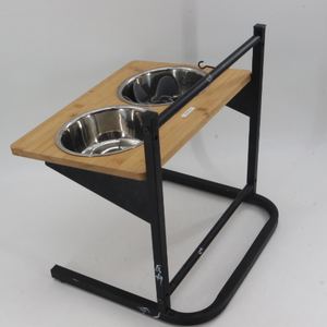 Rustik toptan yükseltilmiş yükseltilmiş Pet köpek özel Pet besleme Pet suluk besleyici - Product Image 4