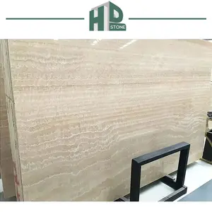 Italian Romano Beige Travertine Slabs For Interior Beige Travertine Marble Slabs