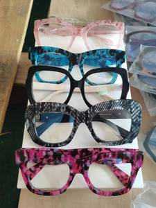 Hiển thị sang trọng các loại cổ điển Acetate kính lớn khung làm bằng tay dày Acetate khung quang học - Product Image 2