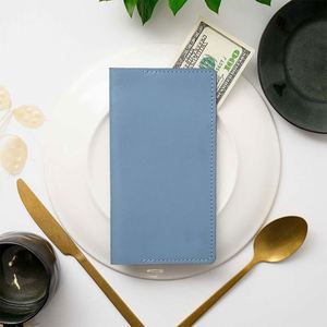 Porte-Comptes Personnalisé en Cuir PU Fait Main Durable pour Restaurant, Porte-Bill Personnalisé avec Logo, Porte-Cartes Long pour Billets et Cartes, Cadeaux pour Café - Product Image 4