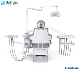 Unidad Dental Avanzada Buffalo con Luz Oral LED y Cuatro Manijas para Tratamiento en Clínica Dental - Product Image 2