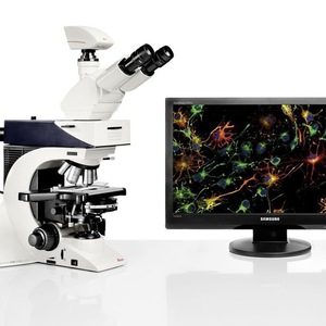 Microscope vertical à contraste de phase en champ foncé Leica Dm3000, blanc, équipement de laboratoire scientifique - Product Image 2