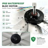 Ventilateur mural industriel hybride solaire, ventilateur de ventilation alimenté par l'énergie solaire avec alimentation de secours AC pour le refroidissement des usines 24h/24