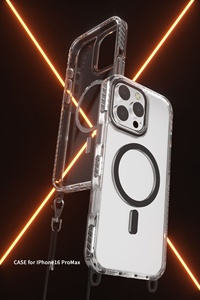 เคสแม่เหล็กสายคล้องโทรศัพท์มือถือสำหรับ iPhone 17 Air 16 16E 15 14 13 11 Plus MAX กรอบป้องกันสายคล้องไหล่ - Product Image 4