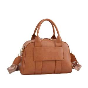 Sac bandoulière élégant haut de gamme pour femme, grande capacité, style Boston, polyvalent, chic, avec fermeture éclair, idéal pour les trajets quotidiens - Product Image 6