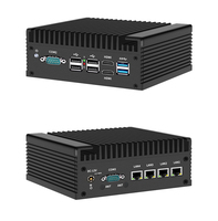 Pantalla dual Intel NUC Mini PC N100 Quad Core Nuevo DDR5 Ubuntu Win10 Computadora de grado industrial sin ventilador SIN RAM SIN SSD 2COM 2 años
