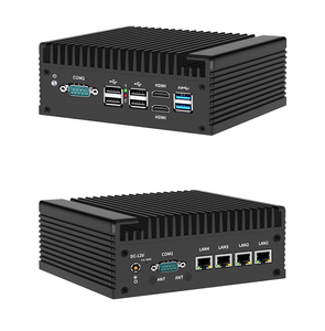 Màn hình kép Intel NUC Mini PC N100 Quad Core New DDR5 Ubuntu Win10 không quạt cấp công nghiệp máy tính không có RAM không có SSD 2com 2 năm - Product Image 2