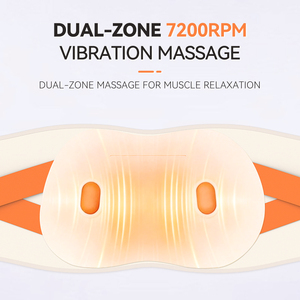 Amazon bestseller <b>Heated</b> Waist Massager Abdomen Warmer Lumbar <b>Support</b> Rechargeable <b>Back</b> Pain Relief Vibration Massage Belt - Product Image 6