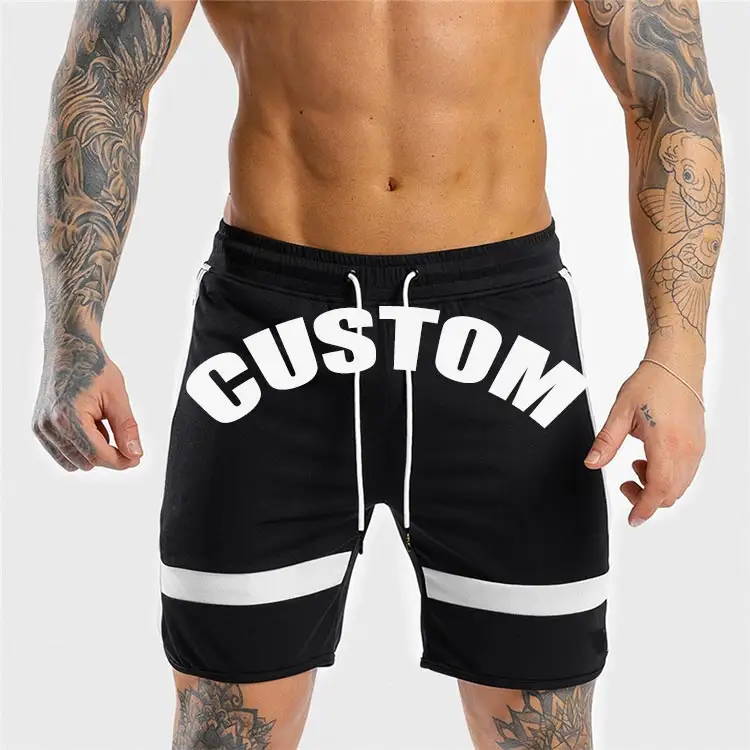Custom Logo Swim Shorts Swimwear Swimming Charm Solid Color Casual Quick Dry Beach Underpants Swim Trunks Beach Pant For Men