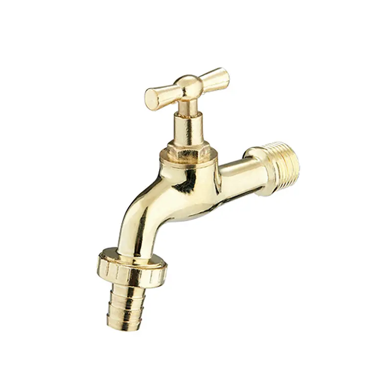 HTL 100-0235NR modern zinc basin wall faucet polishing and plated chrome 1/2 inch mixers taps basin