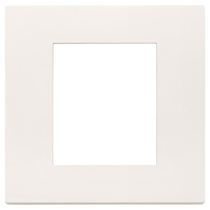 White Wall <b>Plate</b> 12.2 Cm Length 9 Cm Height 1.8 Cm Depth For <b>Switches</b> - Product Image 1