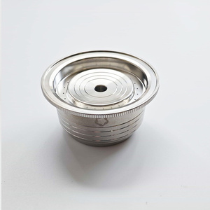 Capsules de café réutilisables en acier inoxydable gravées au laser de marque OEM, 230 ml, filtre à café <span class=keywords><strong>Vertuoline</strong></span> compatible - Product Image 3