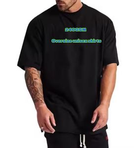 وصول جديد الصيف حار بيع شعار مخصص حسب الطلب خفض الكتف الشارع ملابس ثقيلة كبيرة الحجم تي شيرت - Product Image 1