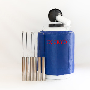 CNJX 15L LAB-15 YDS-15 Flacon cryogénique portable pour azote liquide avec col ouvert <span class=keywords><strong>plat</strong></span> - Product Image 1