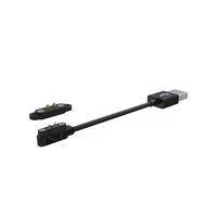 Alta velocidad 2 pines 4,0mm macho y hembra Pogo Pin conector de Cable USB de alimentación magnética electrónica de consumo