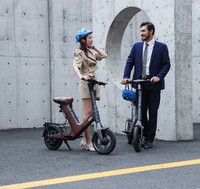 Trottinette Électrique Urbaine H&O D50, Roue 14 pouces, Lithium 48V, 500W, Frein à Double Tambour pour Commuters et Opérateurs de Partage de Trottinettes