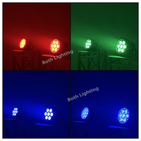 Projecteur LED PAR étanche IP65 7x40W 4-en-1 RGBW pour scène, éclairage de scène, DJ, fête, événement extérieur, discothèque, mariage