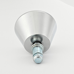 <b>Adjustable</b> Furniture Feet 45mm Diameter Metal <b>Leg</b> Protection Pad For <b>Table</b> Chair Shelf Trolley Fixed Caster Support - Product Image 2