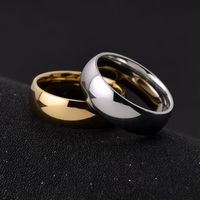 Großhandel Maßgefertigte Modische Moderne Eheringe 18K Gold Zierliche Edelstahl Blanko Paar Dünne Bandringe für Männer Frauen
