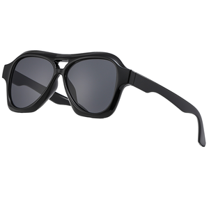 Oversized Vintage High Quality Women's Sunglasses Full Rim for PC <b>Frame</b> UV400 Protection <b>Pink</b> Gray Beige Colors - Product Image 1