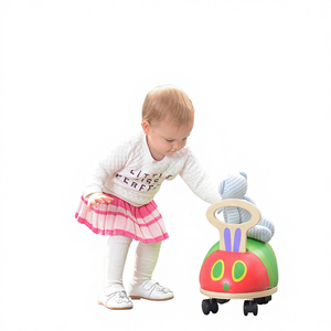 Bambini Toddler <span class=keywords><strong>Ride</strong></span> <span class=keywords><strong>On</strong></span> <span class=keywords><strong>Toy</strong></span> coccinella animali auto equilibrio in legno giocattoli <span class=keywords><strong>Ride</strong></span>-Ons con ruote - Product Image 1