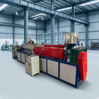 Hoogwaardige polystyreenverwerkingsmachine voor EPE-schuimnetten, enkelvoudige schroef PE-gefoamde netten productielijn met motor