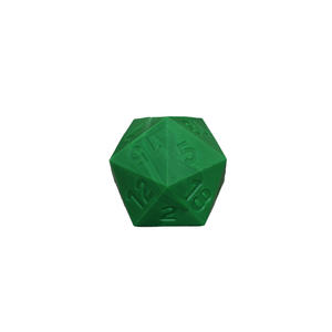 Juego de dados de silicona de 20 caras, juego de mesa, dados de colores numerados - Product Image 5