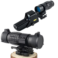 Base d'installation en alliage 20 mm pour viseur optique réfléchissant à point rouge tactique de chasse avec grossissement 3x, modèle Factory 552