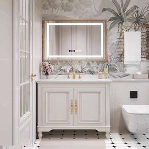 Solution de rangement pour salle de bain Espace intérieur normalisé Placement universel Flexibilité Coiffeuse pour salle de bain - Product Image 6