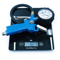 Pistolet de gonflage de pression des pneus personnalisable avec fonction de soufflage d'outils de véhicule Jauge de gonflage OEM Type de support Perceuse pneumatique