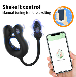Vibrador Masajeador de Próstata 2 en 1 con Control por APP para Hombres, Anillo Vibrador para Pene, Tapón Anal, Juguete Sexual para Parejas - Product Image 5