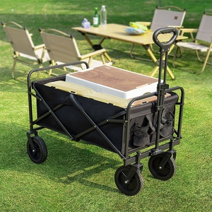 折り畳み式キャンプ用トロリーカート折り畳み式プラットフォーム屋外用 - Product Image 1