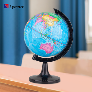 De plástico pequeña física política globo de Geografía - Product Image 6