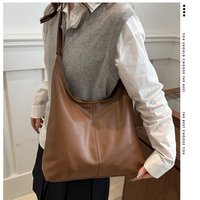 Sac à bandoulière rétro tendance style coréen élégant sac fourre-tout sous le bras à la mode sac pour femme 2025