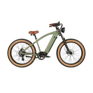 Vélo électrique GreenPedel 36V 250W avec porte-bagages arrière en alliage d'aluminium de 26 pouces, vélo de neige, <span class=keywords><strong>VTT</strong></span> pour hommes - Product Image 1
